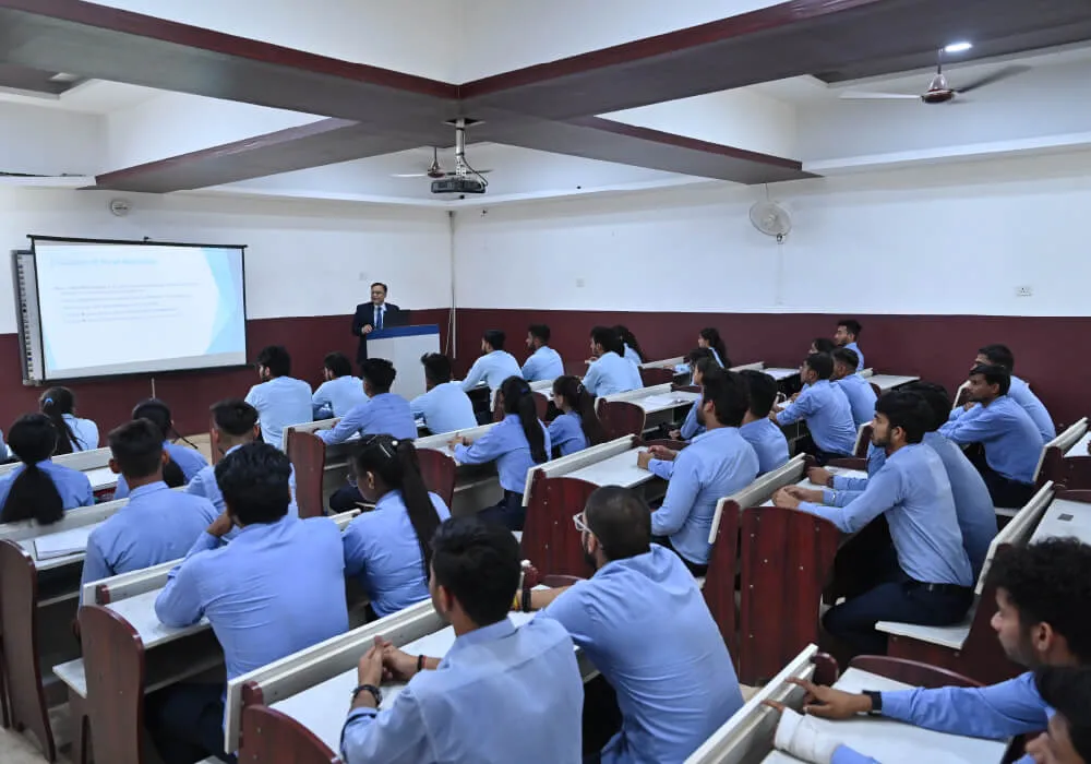 Smart classroom at HLM Nursing College
